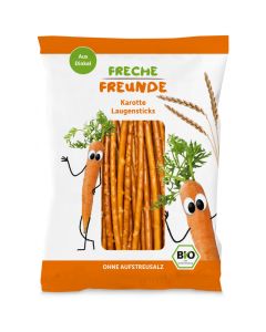 Kurzes MHD: Freche Freunde Bio "Freche Laugensticks Karotte" 75g