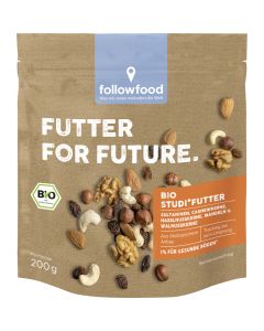 Kurzes MHD: followfood BIO Studentenfutter 200g