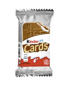 Kurzes MHD: Ferrero Kinder Cards 2er 25,6g