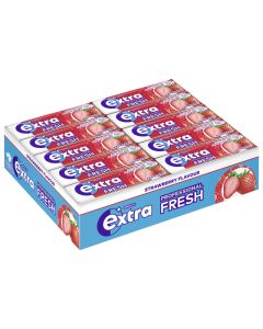 Kurzes MHD: Multipack: 30x Wrigleys's EXTRA Professional Fresh Erdbeere á 10 Dragees