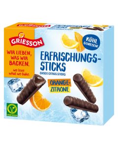 Kurzes MHD: Griesson Erfrischungs-Sticks 150g