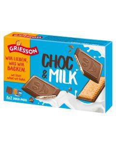 Knapp übers MHD: Griesson Choc&Milk Snack-Packs 268g