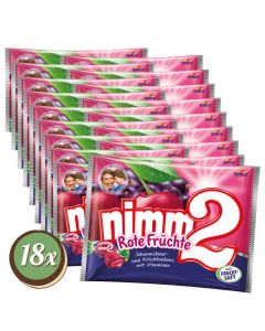 Multipack: 18x nimm2 Bonbon Rote Früchte á 429g