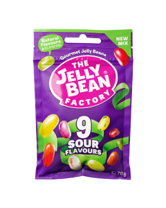 Kurzes MHD: Jelly Bean Factory Super Sours 70g Beutel