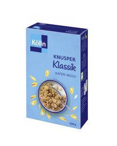 Kurzes MHD: Kölln Knusper Klassik Hafer-Müsli 600g mit feiner Vanille-Note