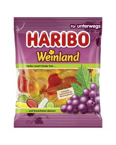 Kurzes MHD: Haribo Weinland 100g Weingummi