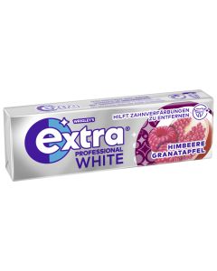 Wrigley's EXTRA® PROFESSIONAL White Himbeere Granatapfel 10 Dragees