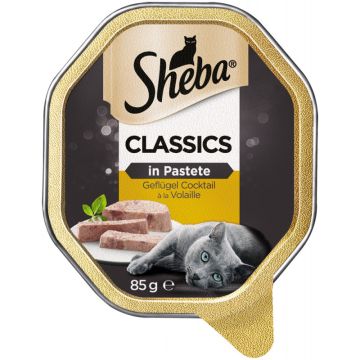 Sheba Classics Pastete Geflügel Cocktail 85g