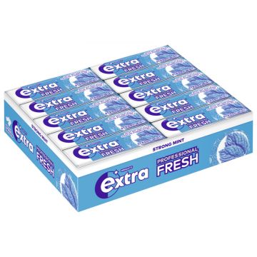 Multipack: 30xWrigley's EXTRA® Fresh Strong Mint á 10 Dragees