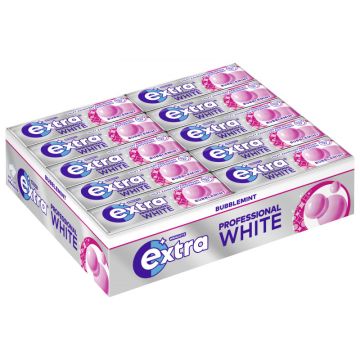 Multipack: 30x Wrigley's EXTRA® White Bubblemint á 10 Dragees