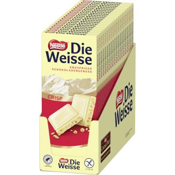 Multipack: 20x Nestle Die Weisse Crisp Schokolade á 85g