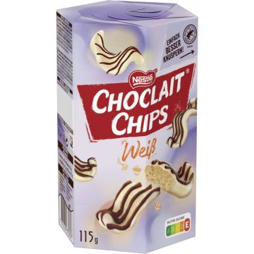 Choclait Chips White 115g