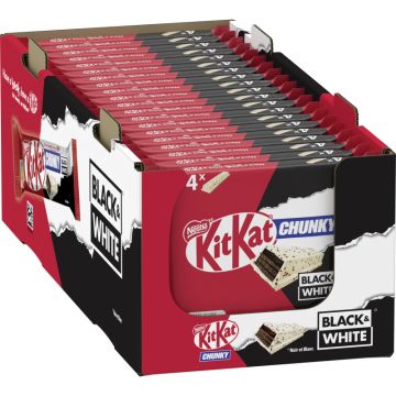 Multipack: 20x KITKAT CHUNKY Black&White 4er Multipack 20(4x42g) 168g