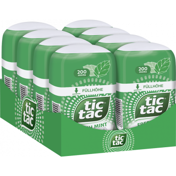 Multipack: 8xtic tac fresh mint je 98g