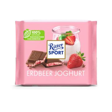 Ritter Sport Erdbeer Joghurt Tafel 100g