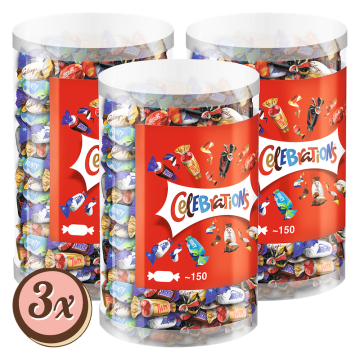 Multipack: 3x Mars Celebrations á 1,435kg