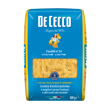 De Cecco Fusilli No. 34 à 500g