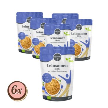 Multipack: 6x borchers Bio Leinsamenmehl á 400g