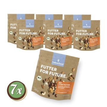 Multipack: 7x followfood BIO Studentenfutter á 200g