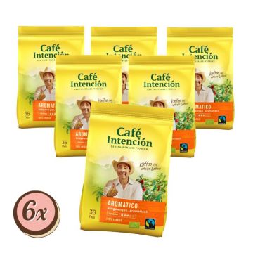 Multipack: 6x Café Intención Aromatico 6x36 Pads a á 7g 252g