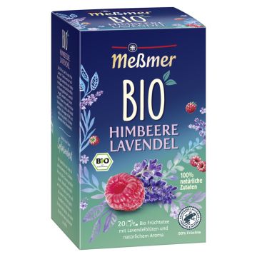 MEßMER Bio Himbeere Lavendel 20er