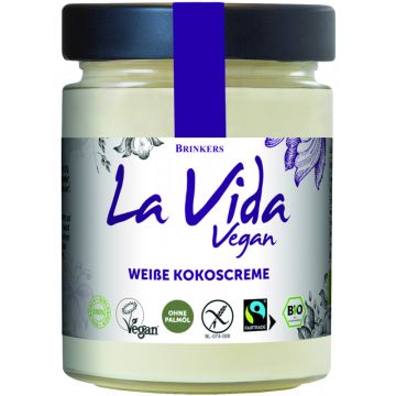 Brinkers La VIDA BIO Weiße Kokoscreme 270g VEGAN