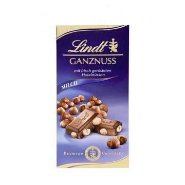 Lindt Ganznuss Tafel 100g