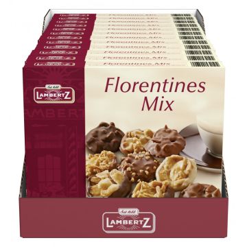 Multipack: 12x Lambertz Florentines - Mix Gebaeck á 150g