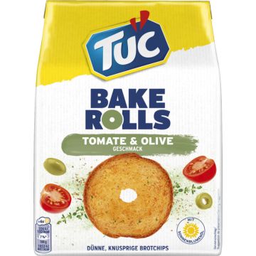 Kurzes MHD: Tuc Back Rolls Tomato & Olive 150g