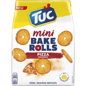 Tuc Mini Back Rolls Pizza 150g