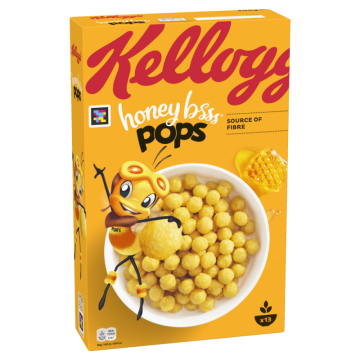 Kelloggs Honey Bsss Pops 400g