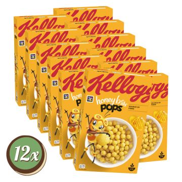 Mutlipack: 12x Kelloggs Honey Bsss Pops á 400g