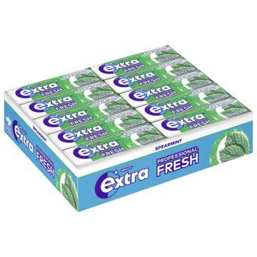 Multipack: 30x Wrigley's EXTRA PROFESSIONAL Fresh Spearmint á 10