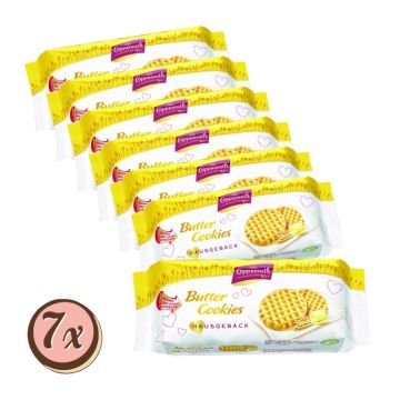 Multipack: 7x Coppenrath Hausgebäck - Butter Cookies á 200g