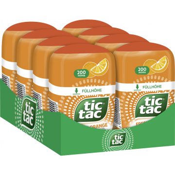 Multipack: 8x tic tac fresh orange je 98g