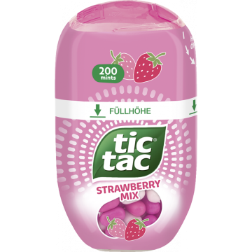 tic tac strawberry mix 98g