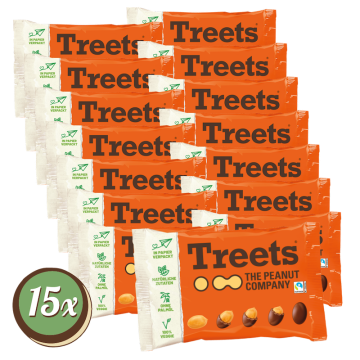 Multipack: 15x Treets Peanuts Erdnüsse á 185g