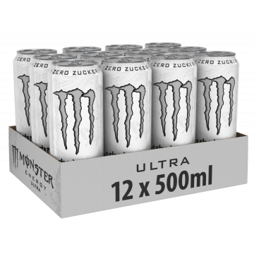 Multipack: 12x Monster Energie Ultra à 500 ml