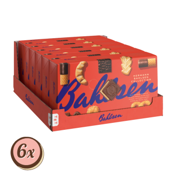 Multipack: 6x Hermann Bahlsen Collection S á 161g