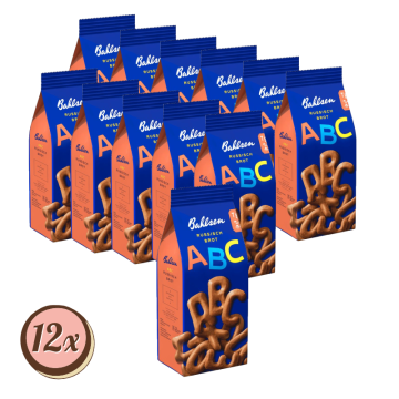 Multipack: 12x Bahlsen ABC Russisch Brot á 100g