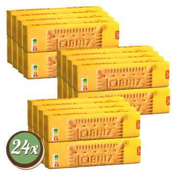 Multipack: 24x Bahlsen Leibniz Butter Keks á 200g