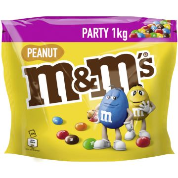 M&M'S® Peanut 1kg Partybeutel