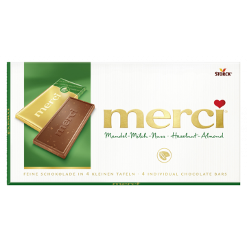 Storck Merci Mandel Milch-Nuss 100g