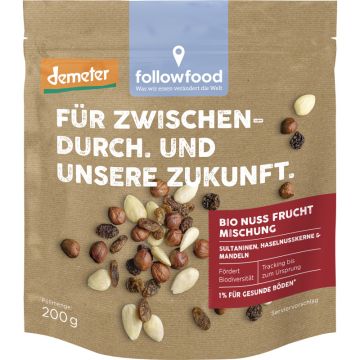 followfood Bio Nuss Frucht Mischung 200g