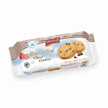 Coppenrath - Zuckerfrei - Choco Cookies 200g