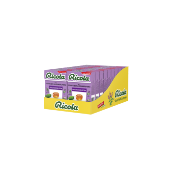 Multipack: 20x Ricola Holunderblüten 50g Box