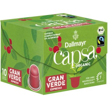 Dallmayr Capsa Gran Verde Lungo Intenso (10 Port.)