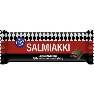 Fazer Salmiakki Schokolade 100g