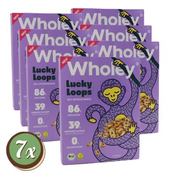 Multipack: 7x Wholey Bio Ringe Natur à 275g