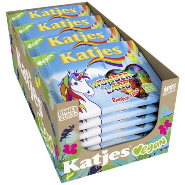 Multipack: 22x Katjes Wunderland Rainbow 22 x 175 g 175g